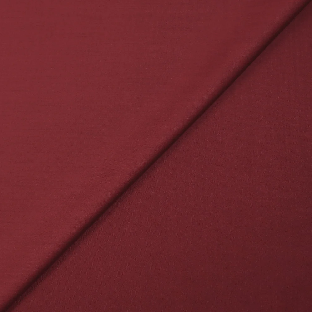 Tissu tailleur en polyester bordeaux