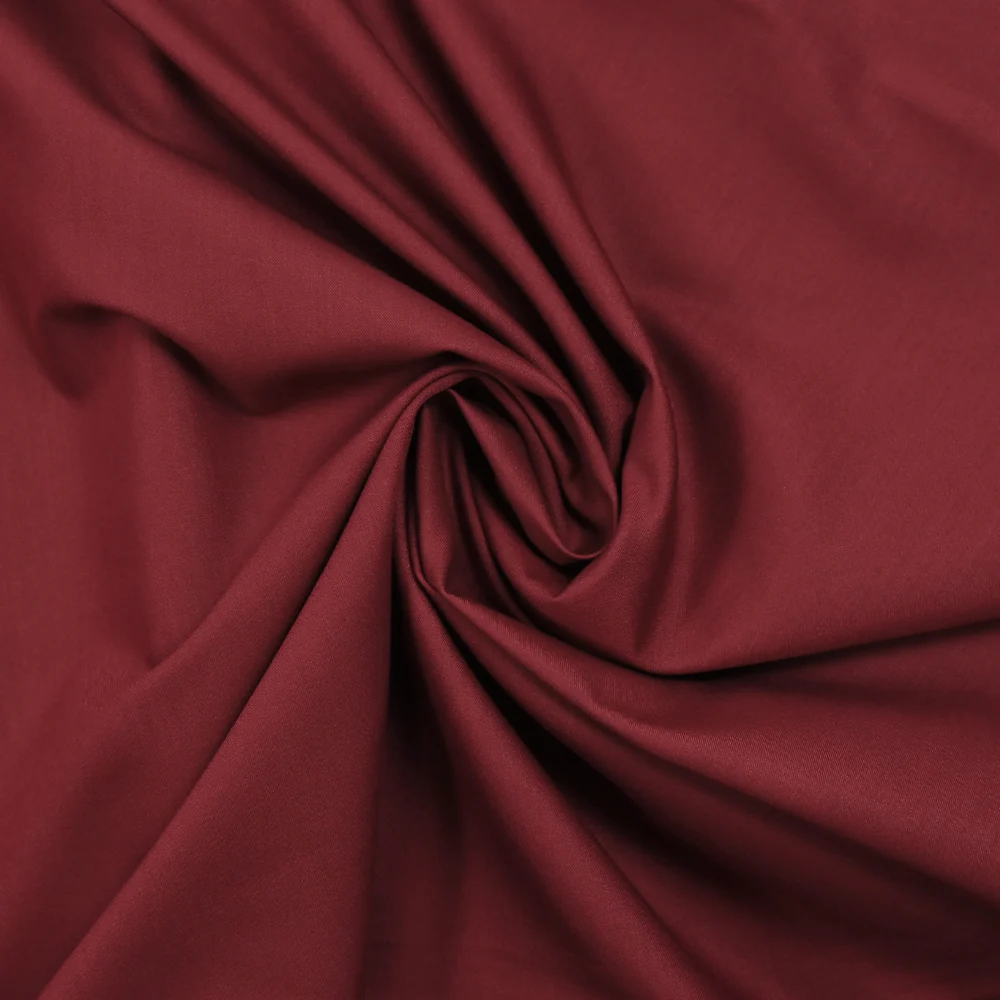 Tissu tailleur en polyester bordeaux - Image 2