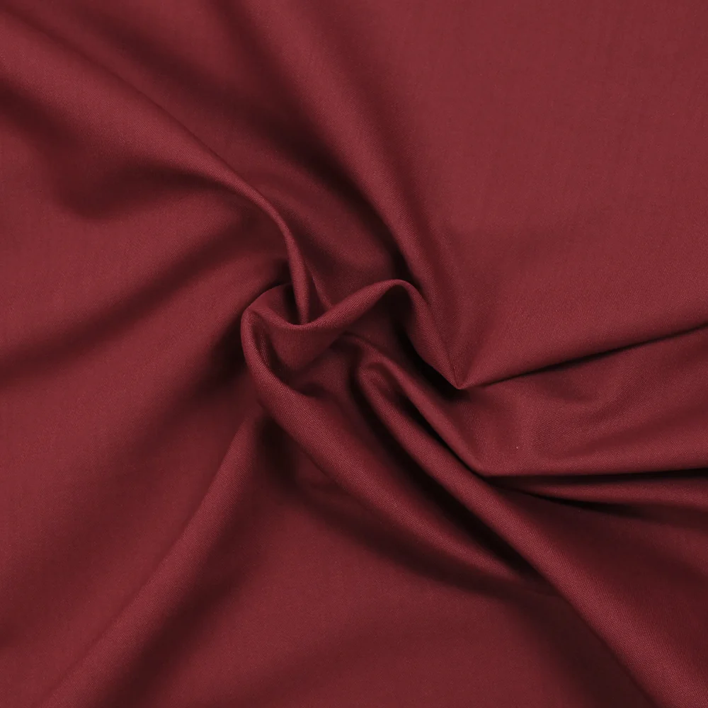 Tissu tailleur en polyester bordeaux - Image 3