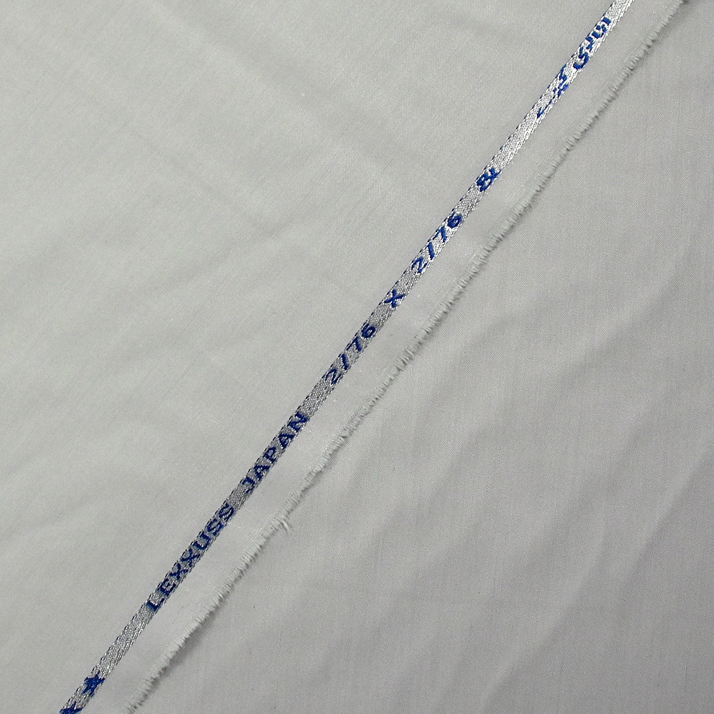 Tissu tailleur en polyester gris clair - Image 4