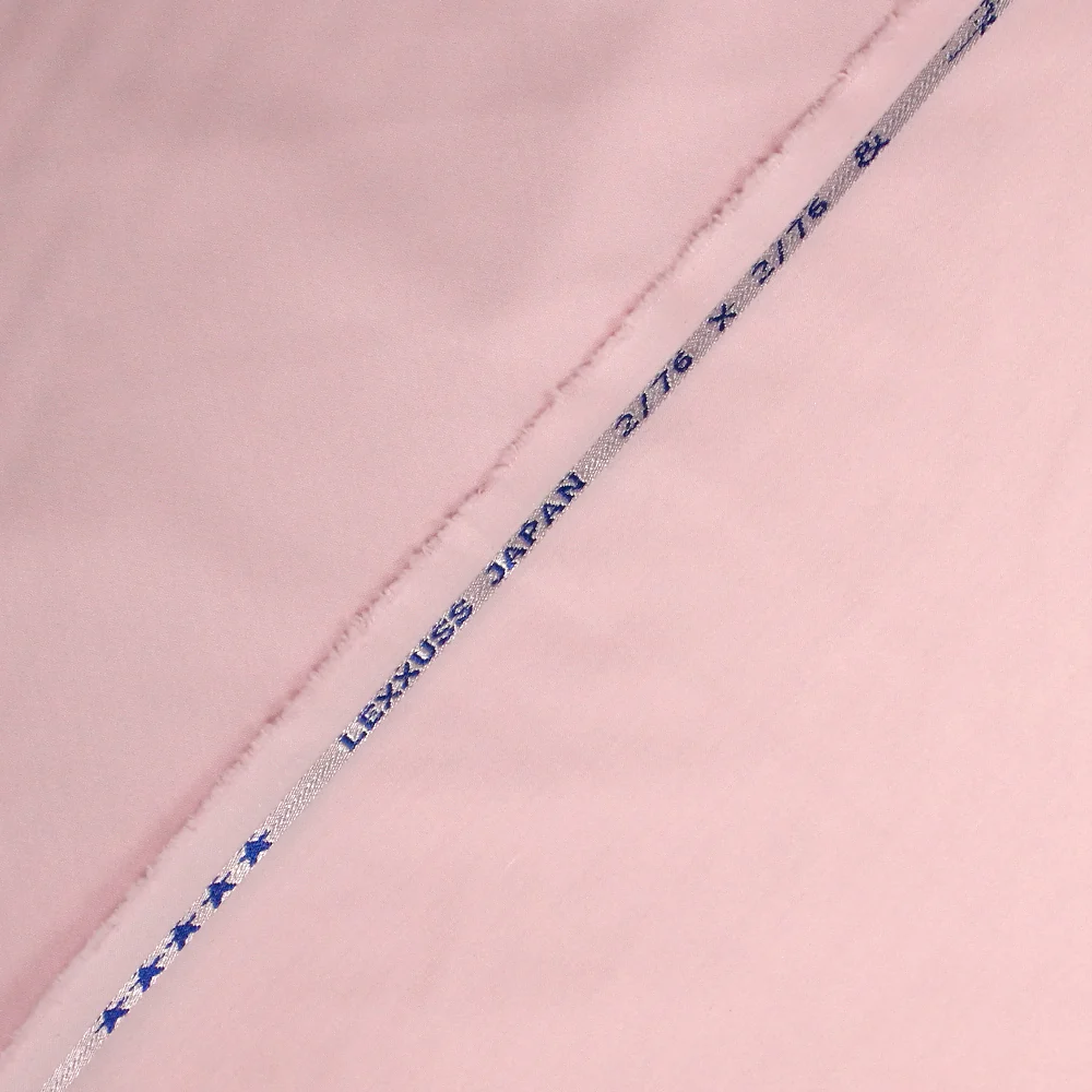 Tissu tailleur en polyester rose layette - Image 4
