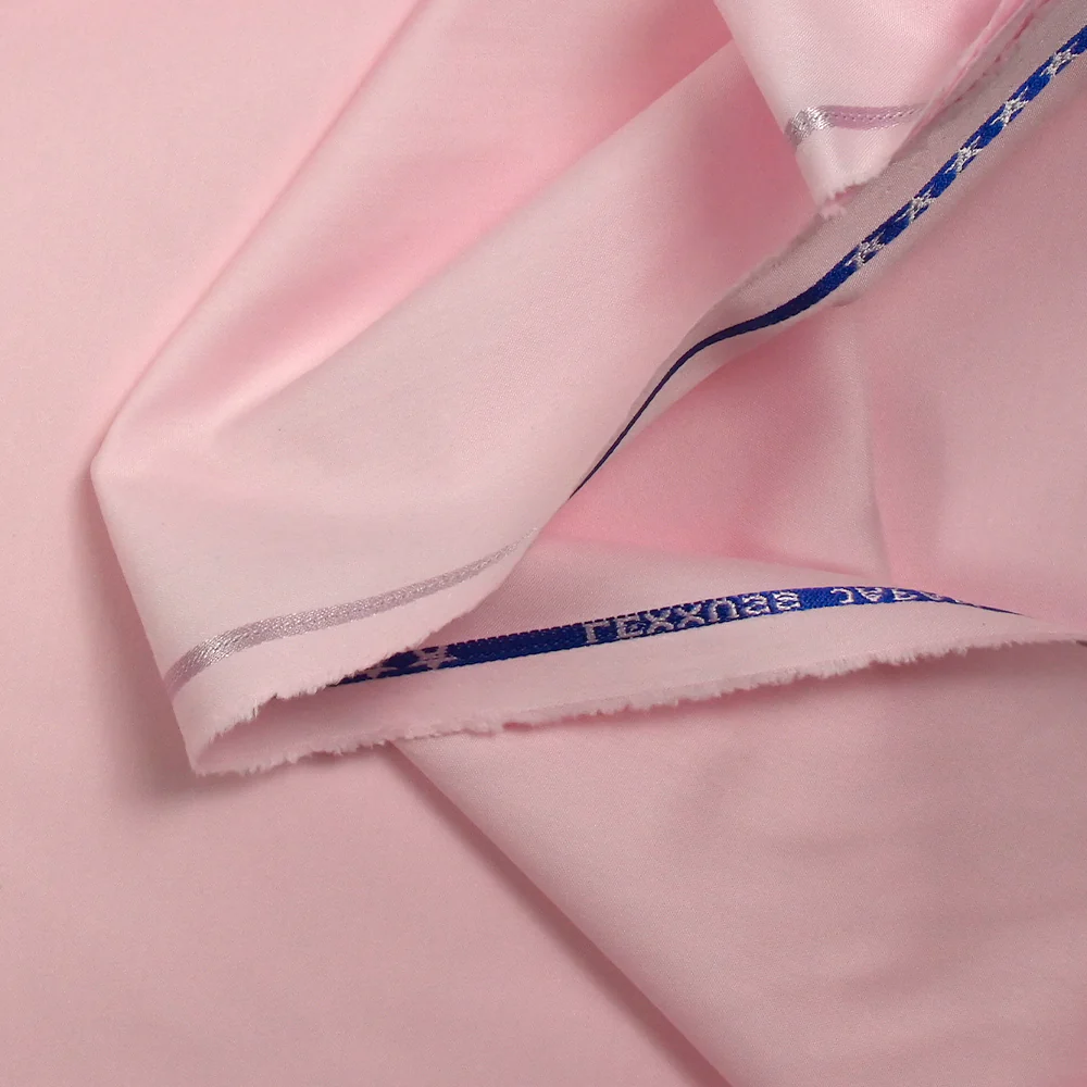 Tissu tailleur en polyester rose layette - Image 5