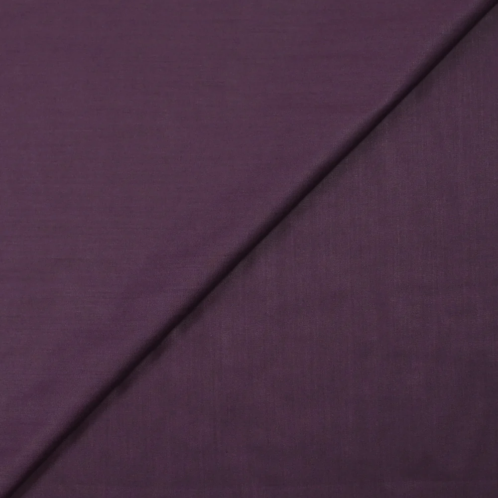 Tissu tailleur en polyester violet foncé