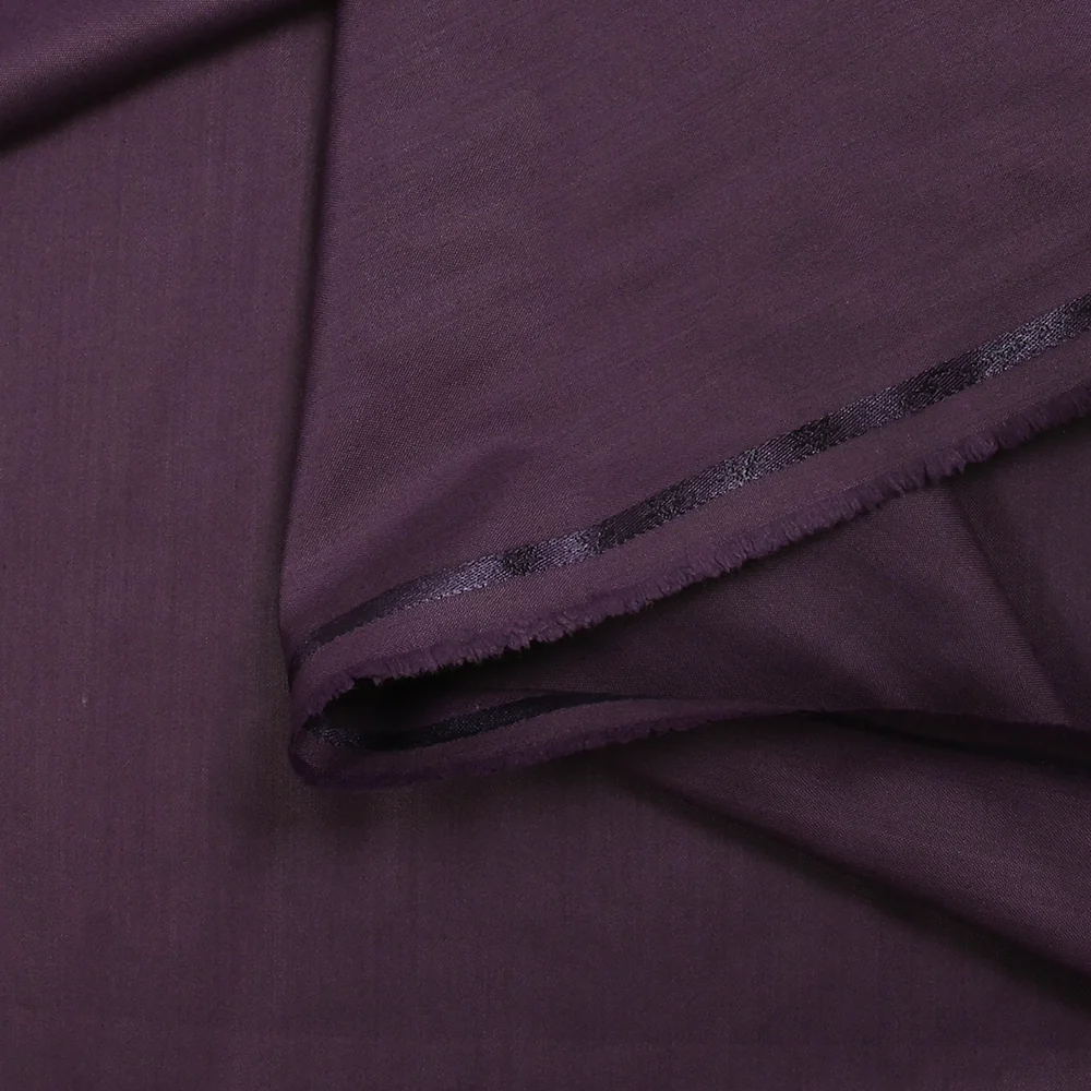 Tissu tailleur en polyester violet foncé - Image 4