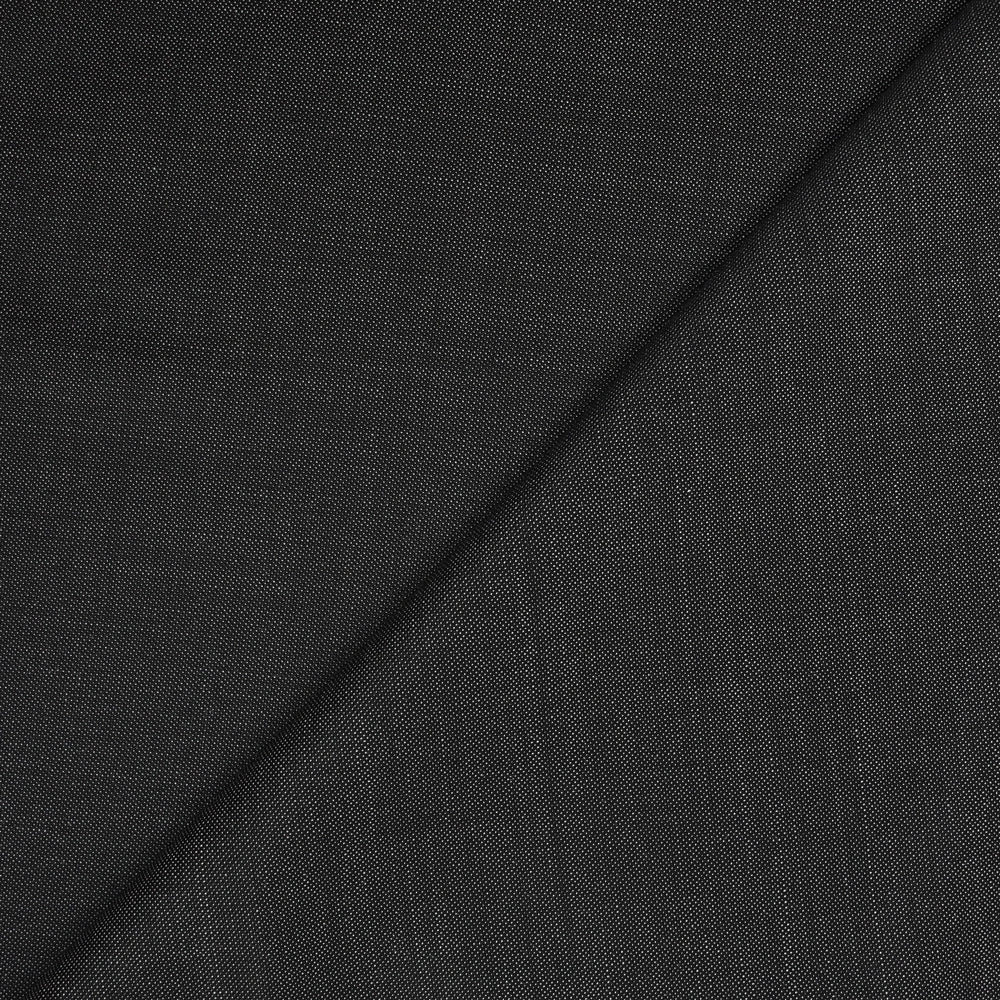 Tissu tailleur laine mélangée fantaisie gris anthracite