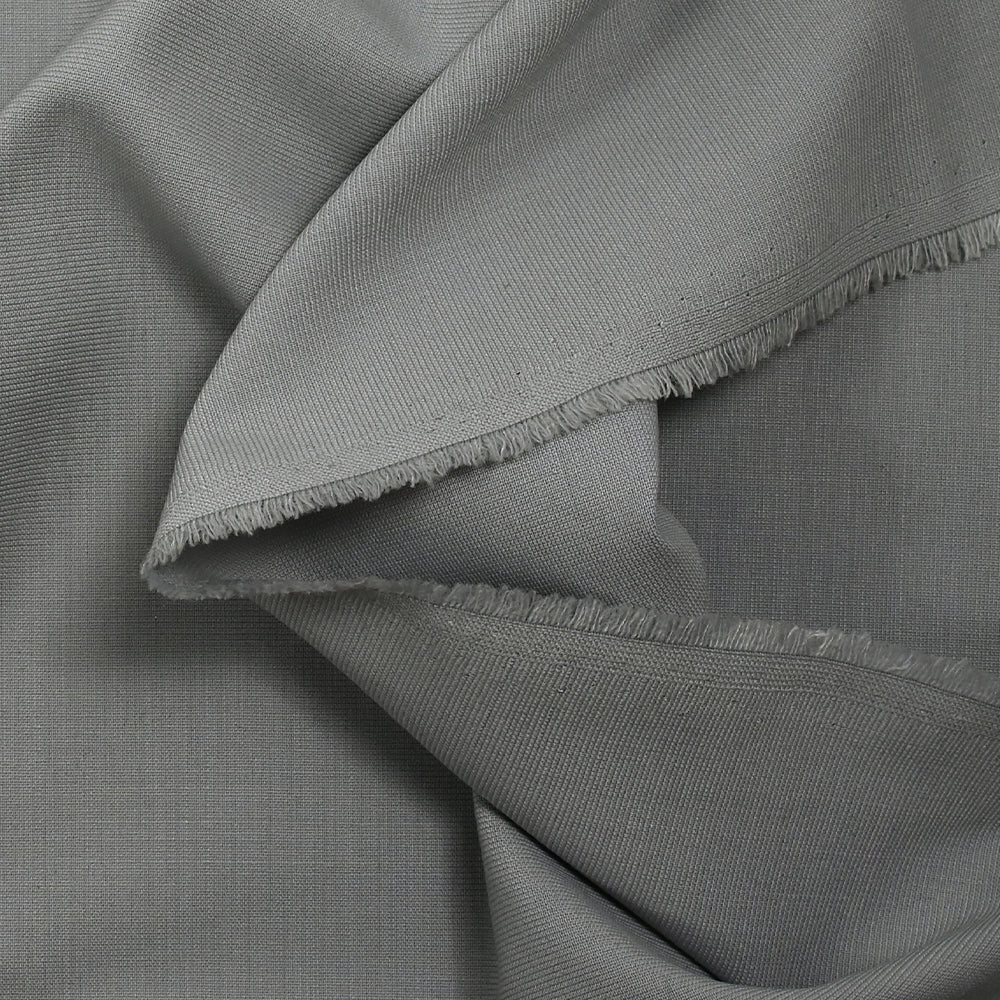 Tissu tailleur laine mélangée gris clair - Image 3