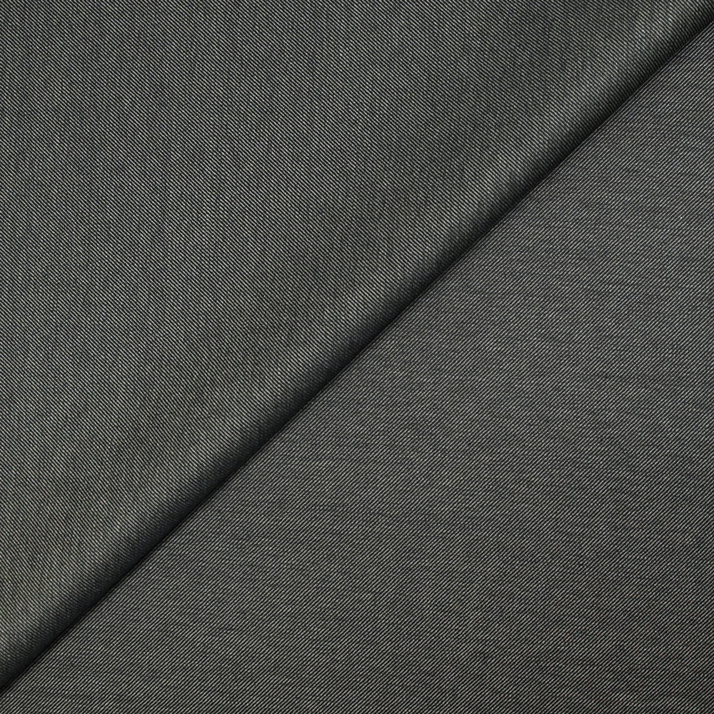 Tissu tailleur laine mélangée kaki et marine