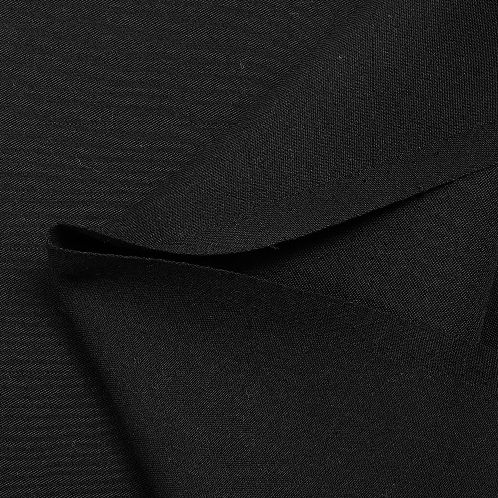 Tissu tailleur laine mélangée noir - Image 3