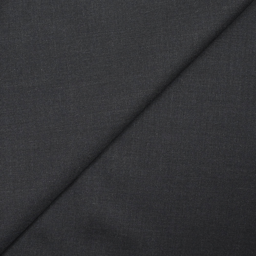 Tissu tailleur laine mélangée noir chiné