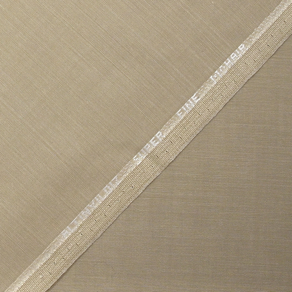 Tissu tailleur laine mélangée sable - Image 4