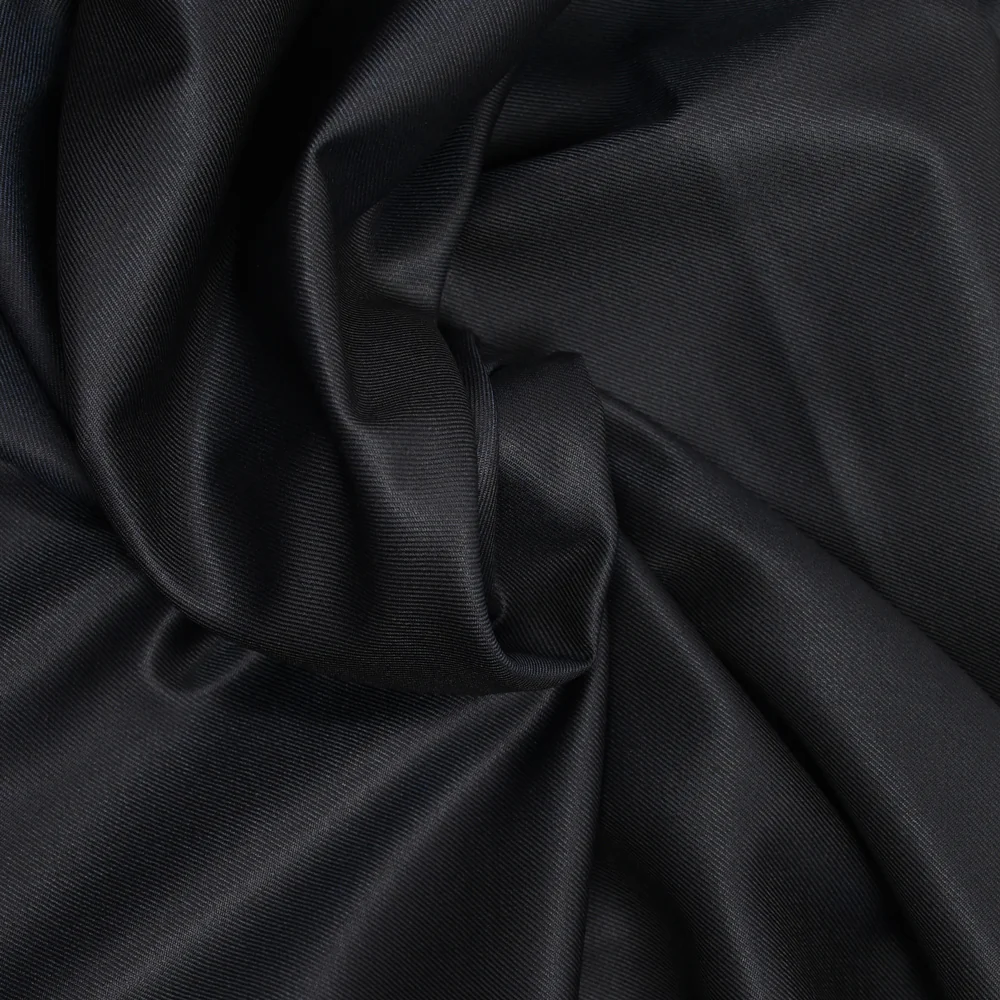 Tissu tailleur laine mélangée sergé bleu foncé - Image 2