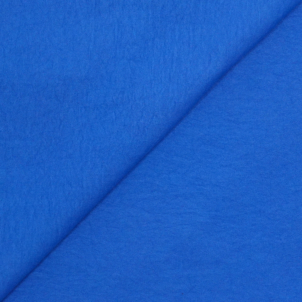 Toile fine Aviva polyester bleu azur