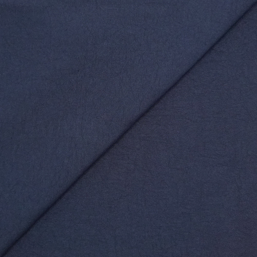 Toile fine Aviva polyester bleu marine