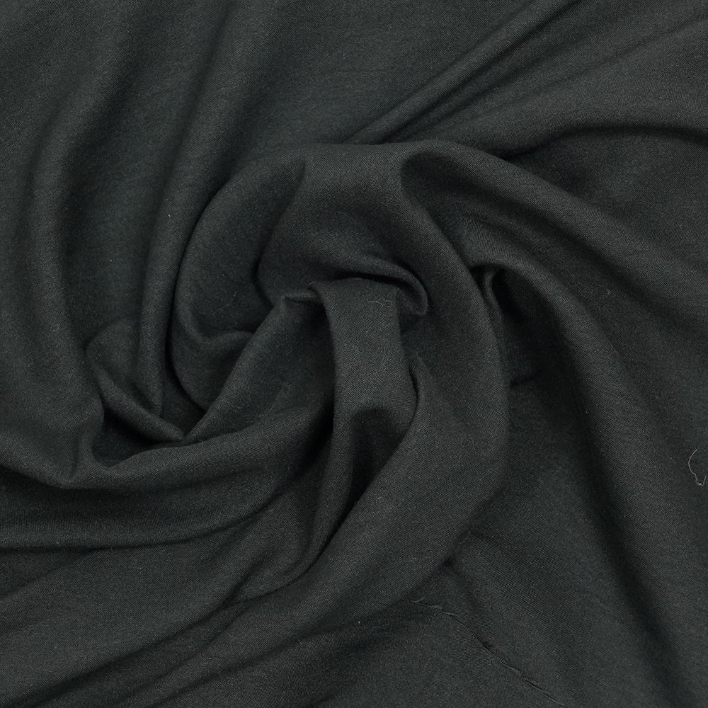 Toile fine Aviva polyester noir - Image 2