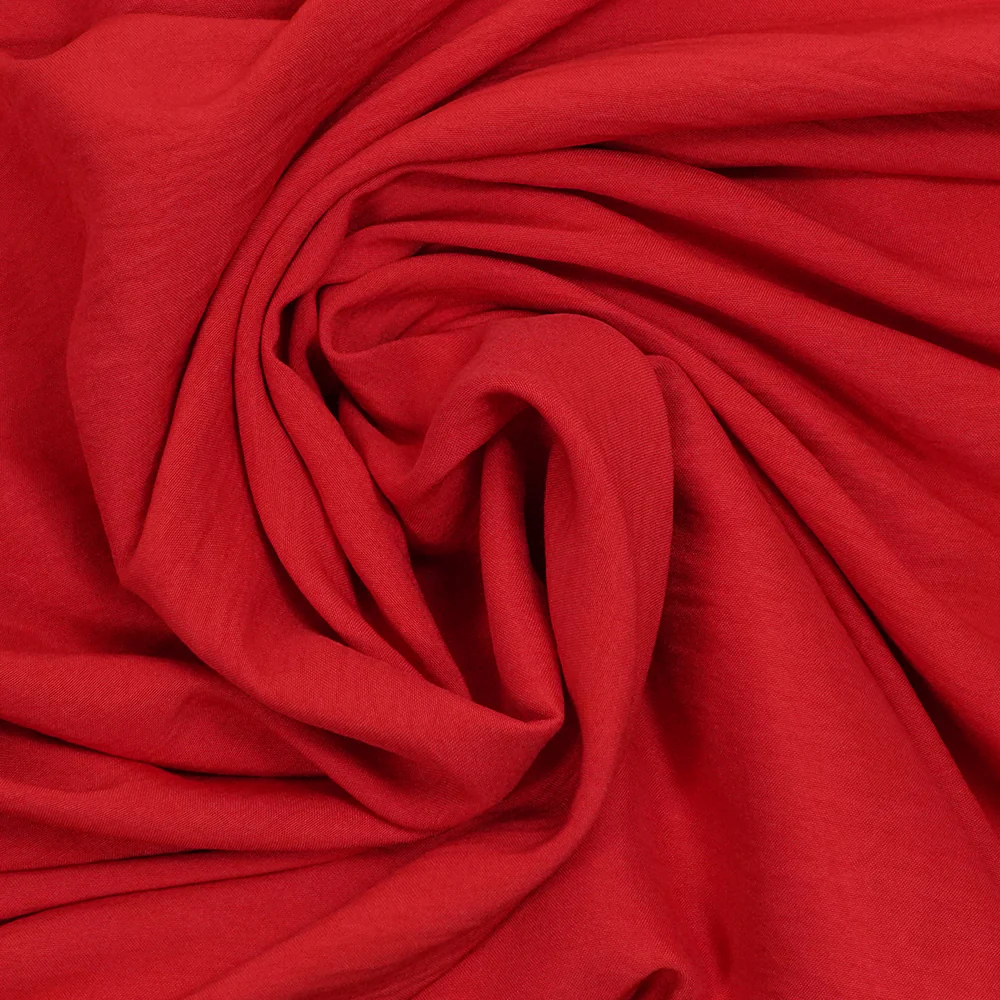 Toile fine Aviva polyester rouge - Image 2