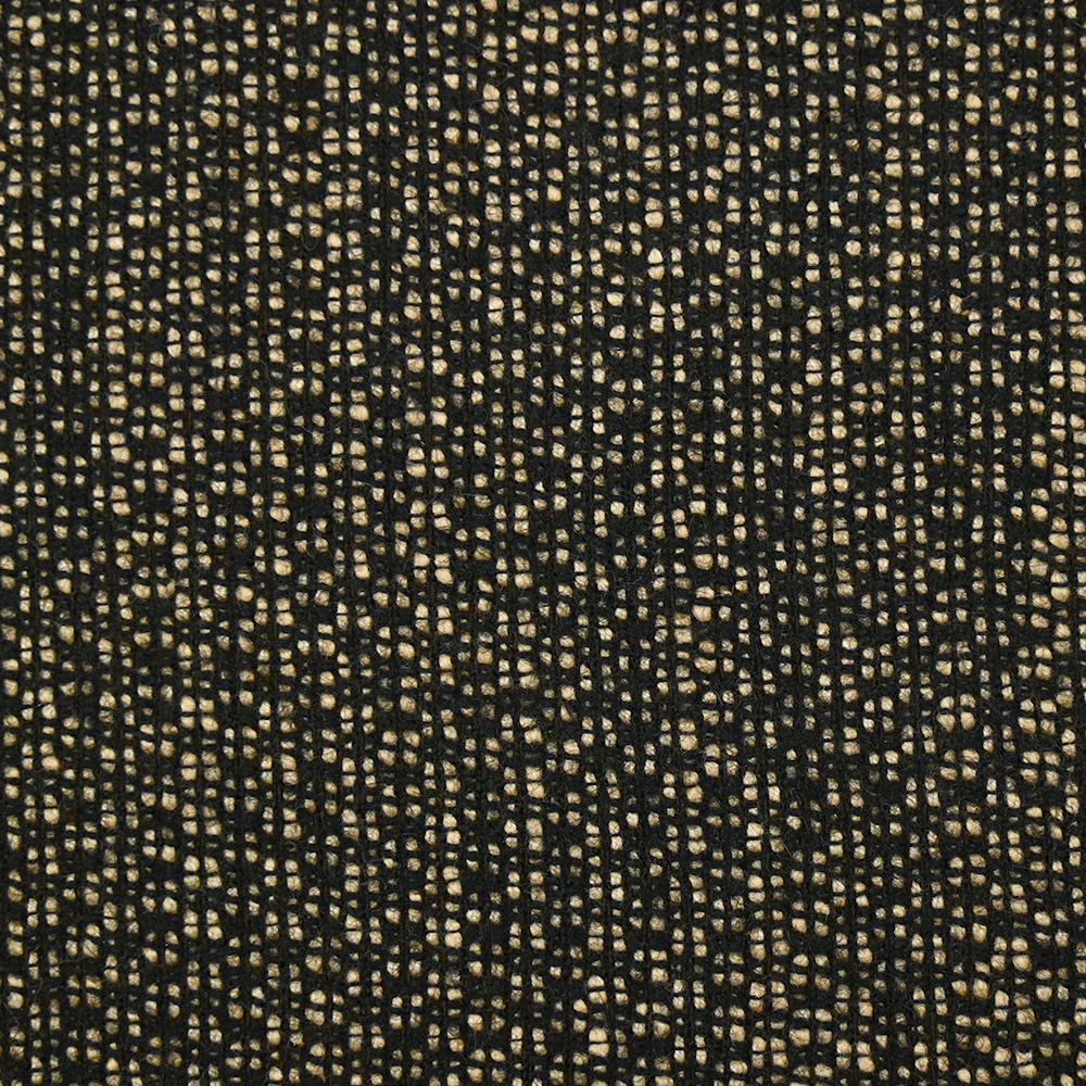 Tweed de laine mélangée Nona beige et noir - Image 4