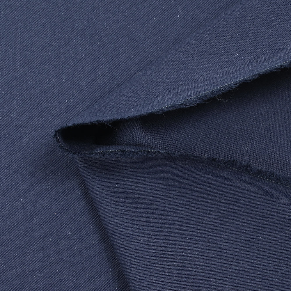 Twill de coton bleu marine - Image 3