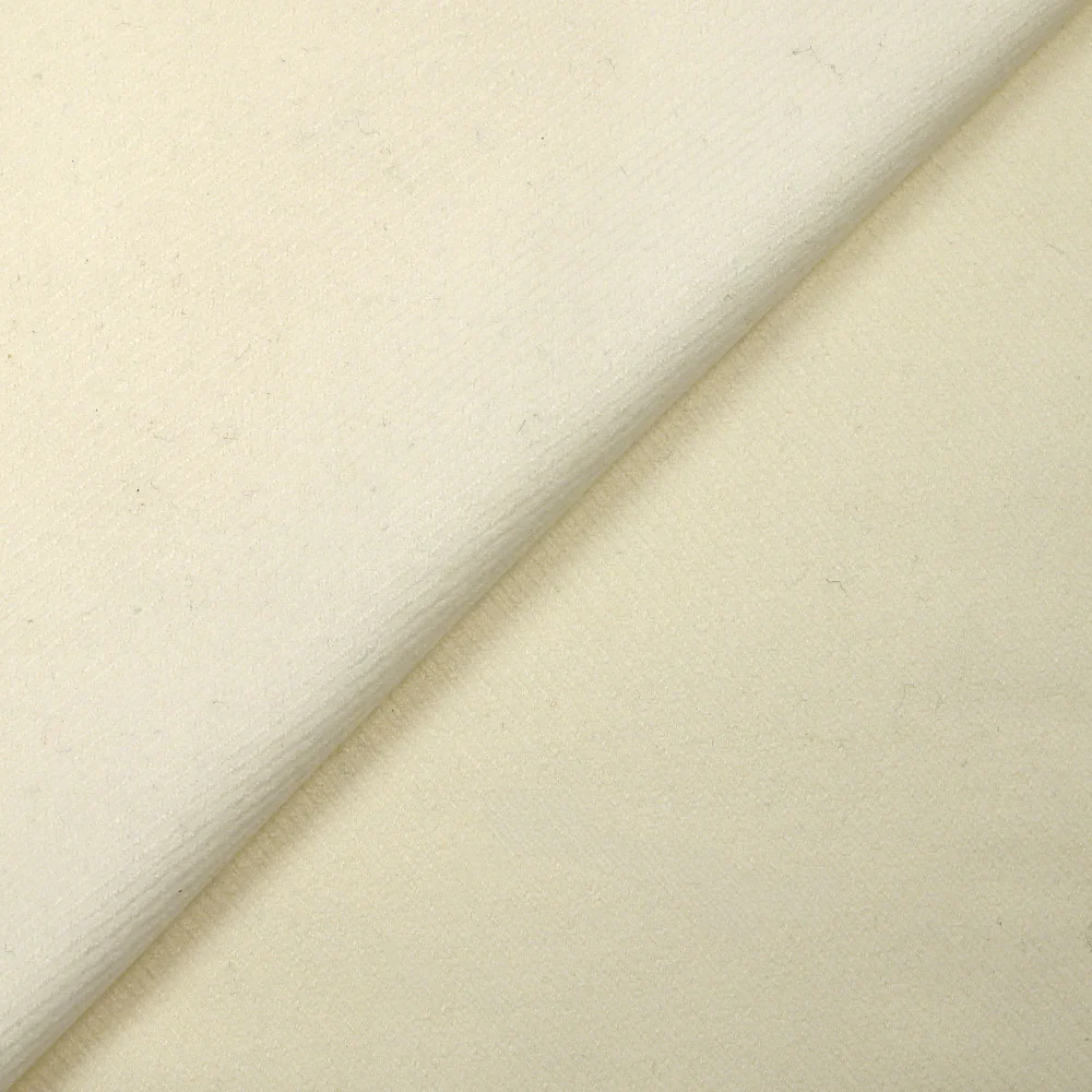 Twill de laine vierge blanc cassé - Image 3