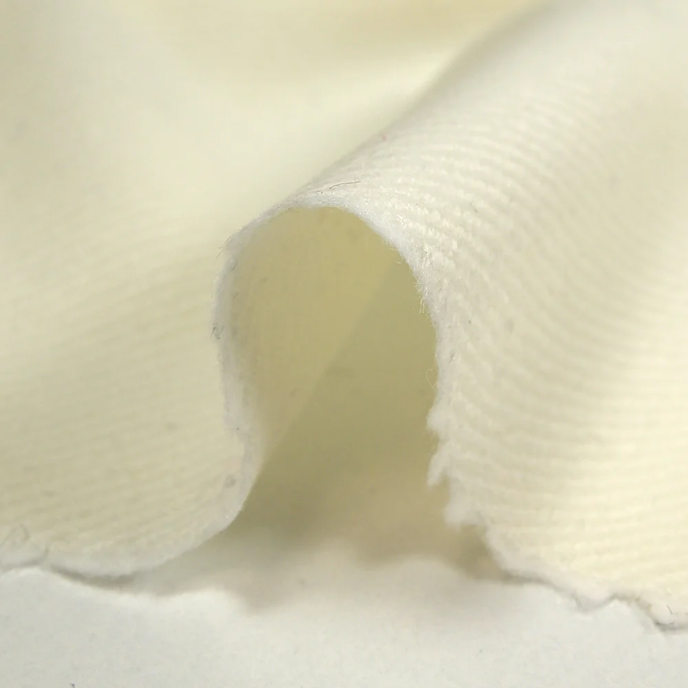 Twill de laine vierge blanc cassé - Image 5