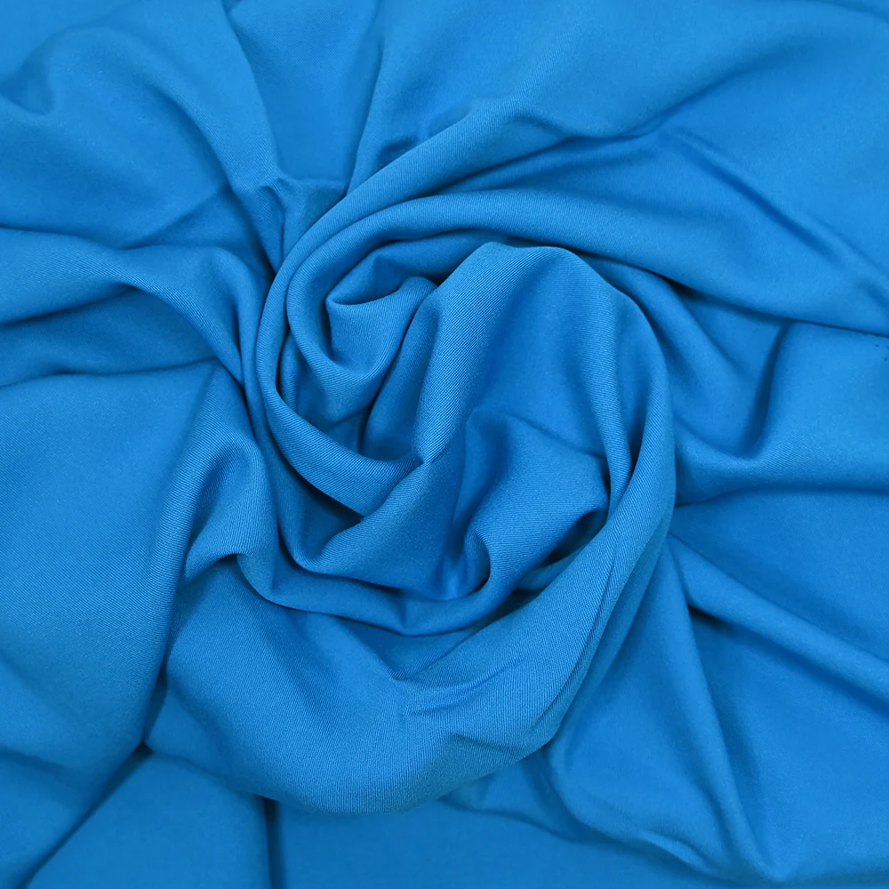 Twill de viscose bleu azur - Image 2