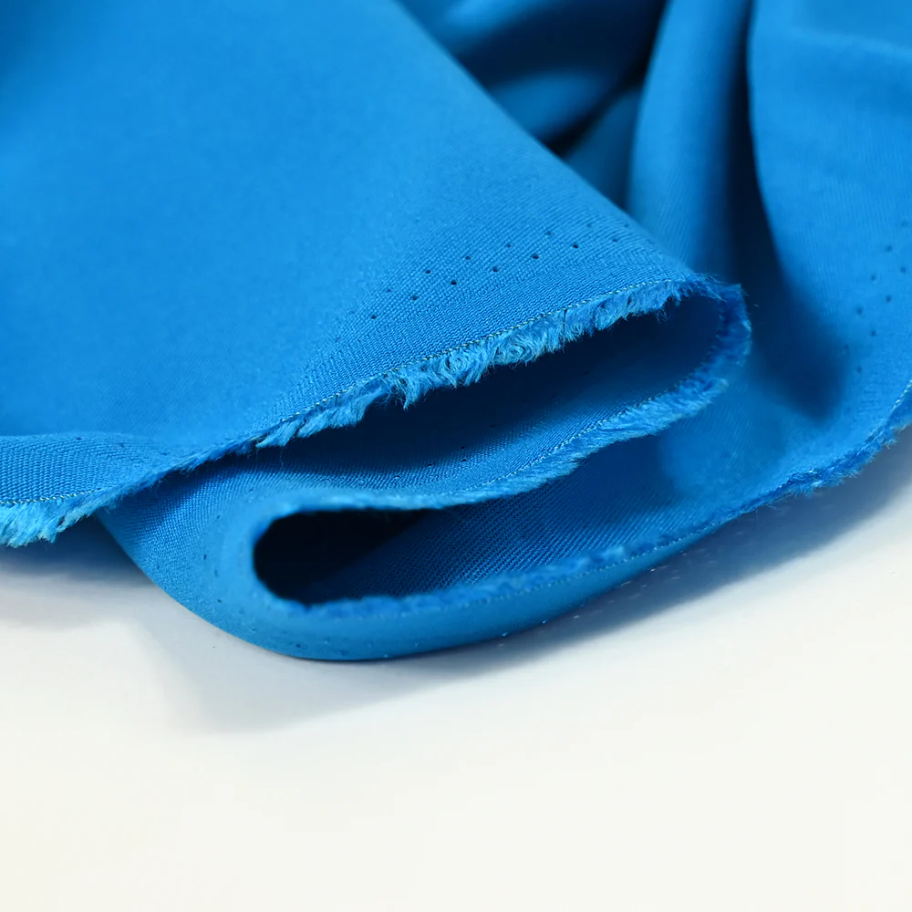 Twill de viscose bleu azur - Image 4