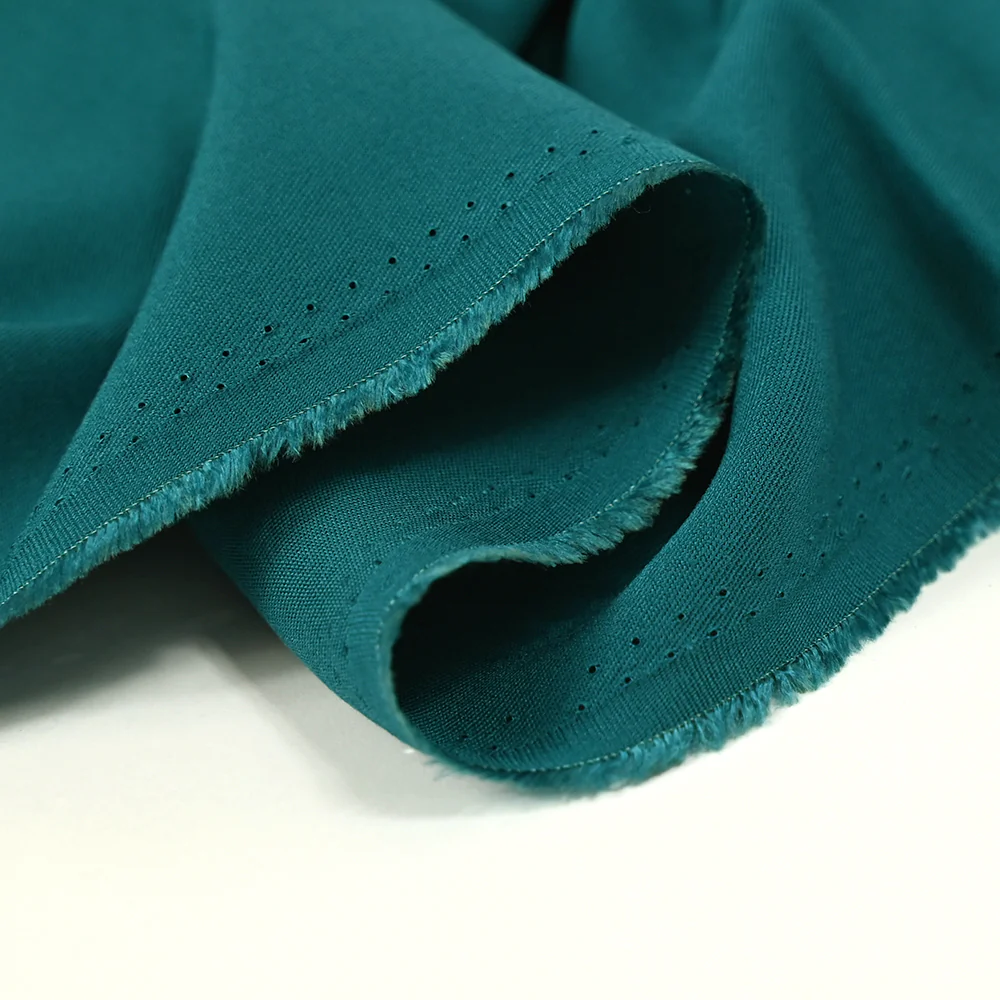Twill de viscose bleu canard - Image 4