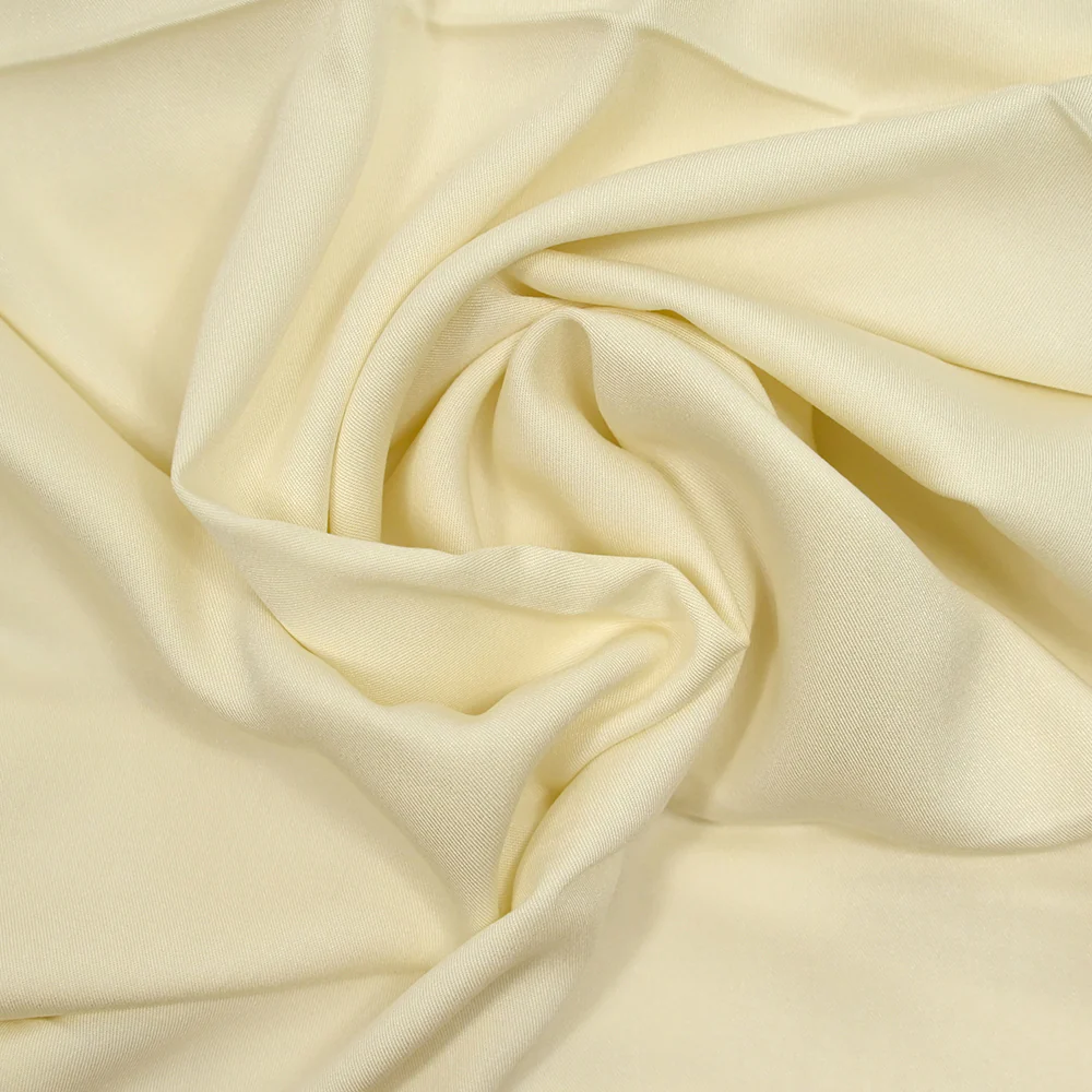 Twill de viscose écru - Image 2
