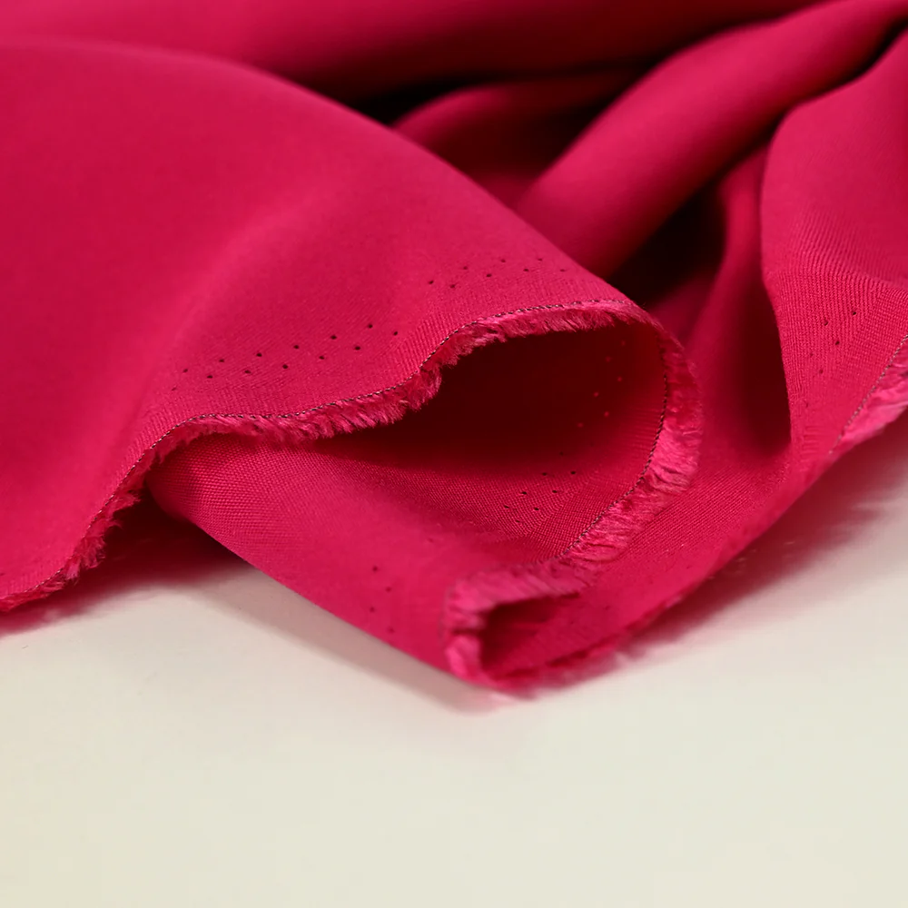 Twill de viscose fuchsia - Image 4
