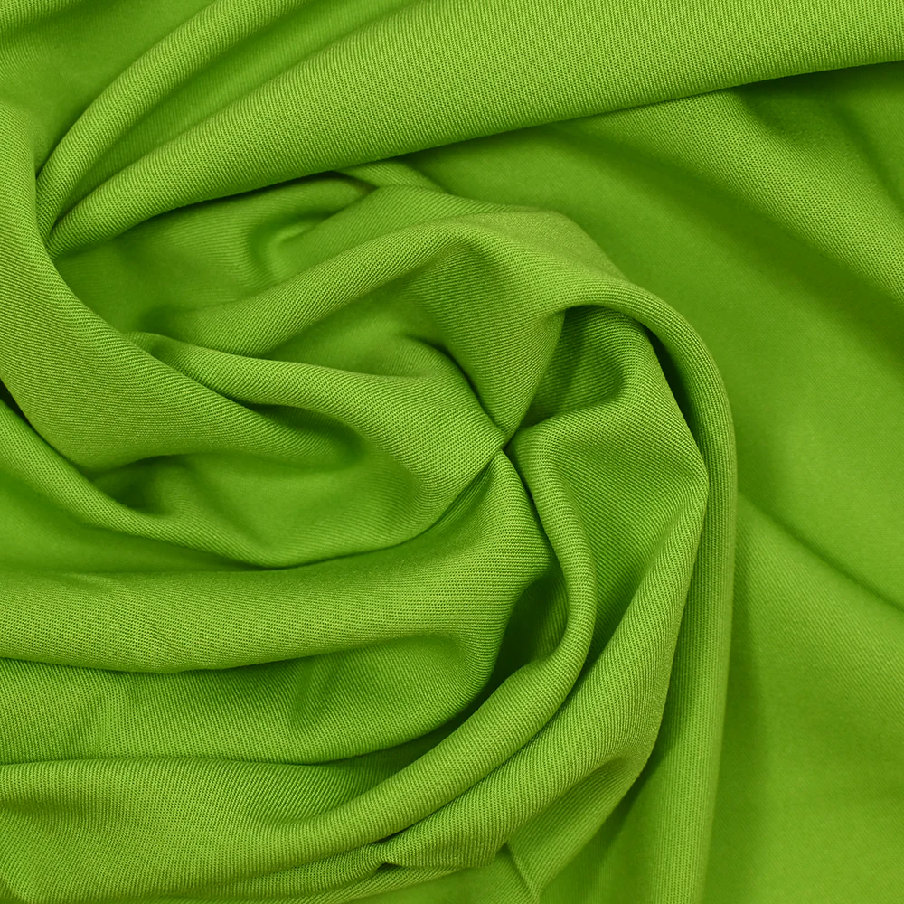 Twill de viscose vert pomme - Image 2