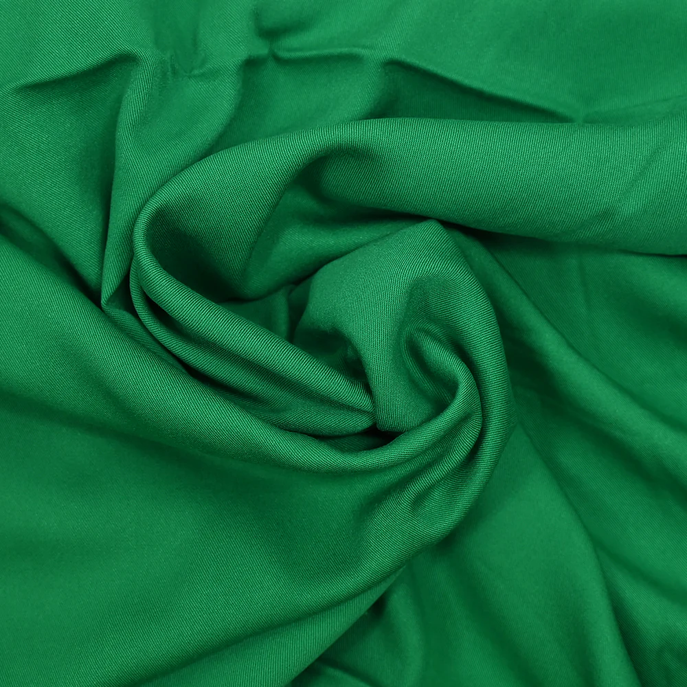 Twill de viscose vert synthétique - Image 2