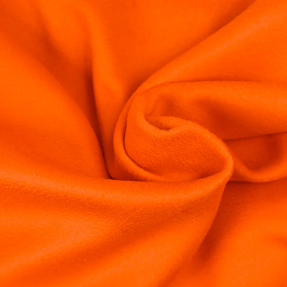 Velours 100% laine orange - Image 2