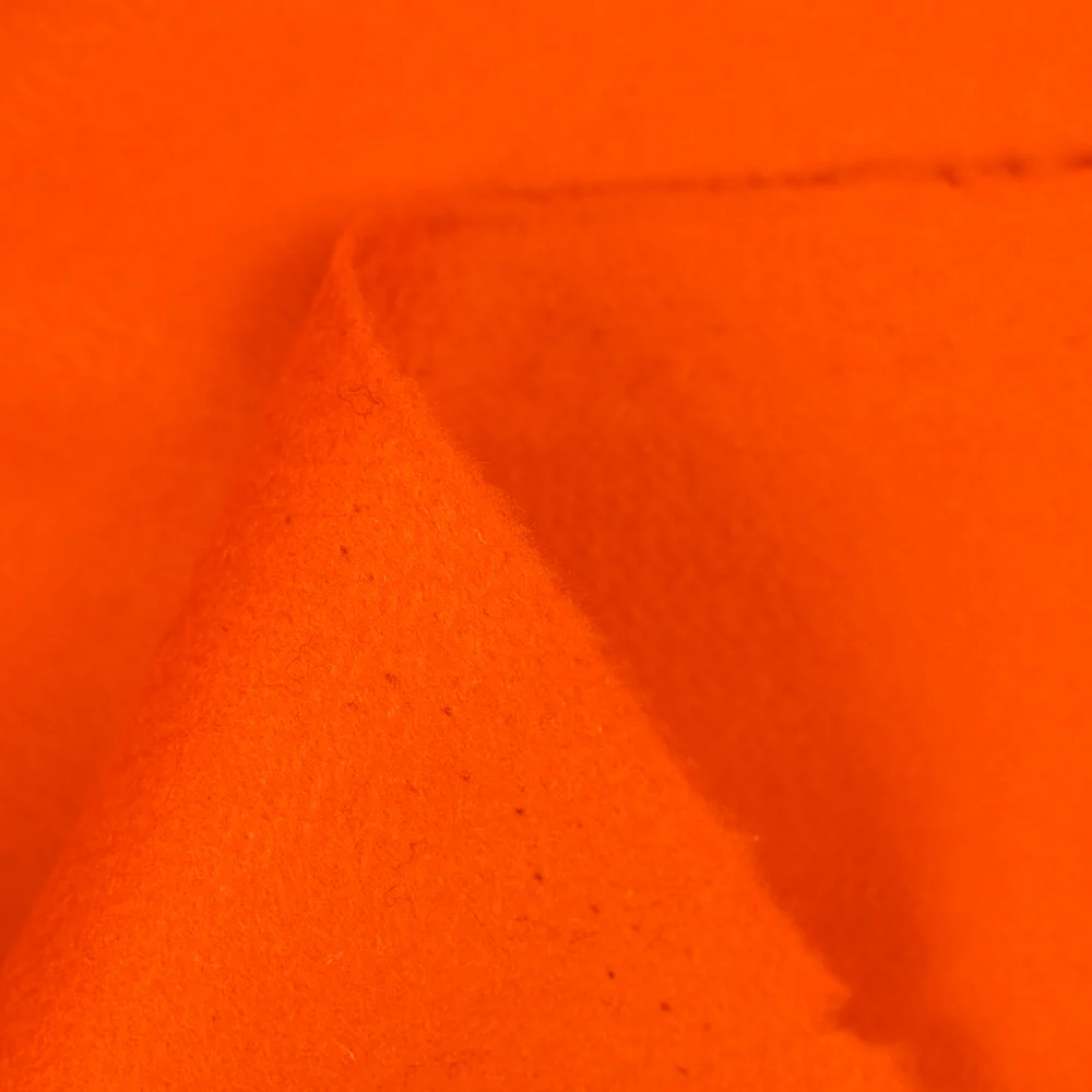 Velours 100% laine orange - Image 3