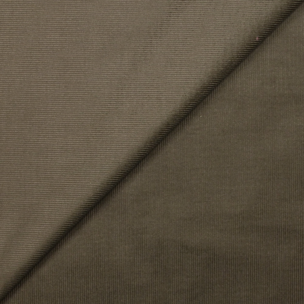 Velours côtelé de coton 1 mm écorce