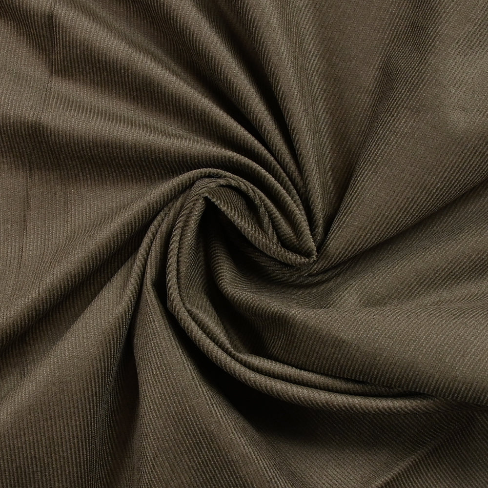 Velours côtelé de coton 1 mm écorce - Image 2