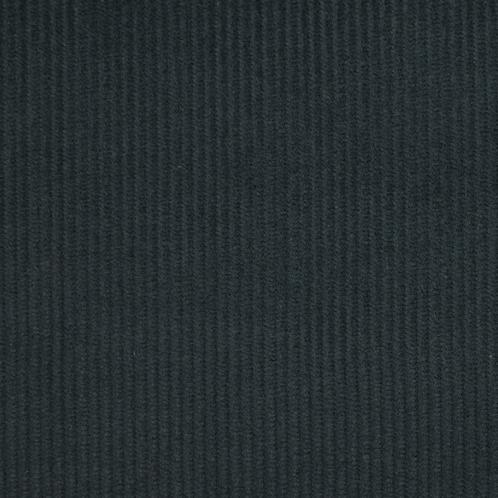 Velours côtelé de coton 2 mm bleu pétrole - Image 4
