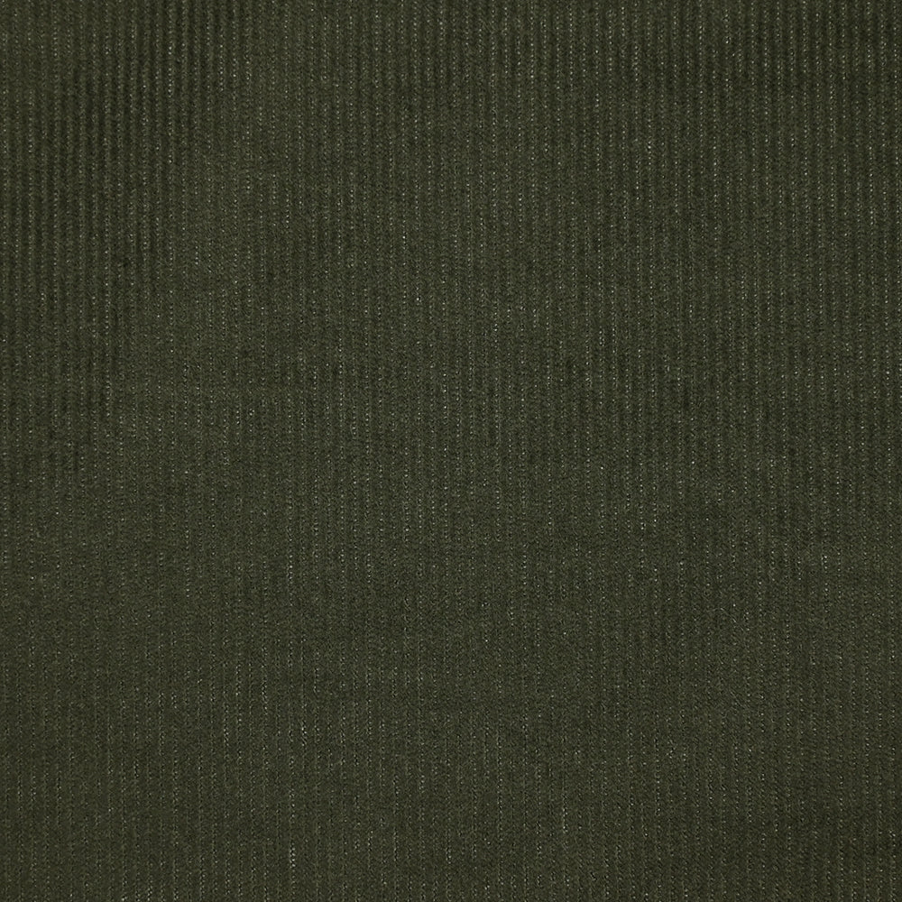 Velours côtelé de polycoton 1 mm kaki - Image 4