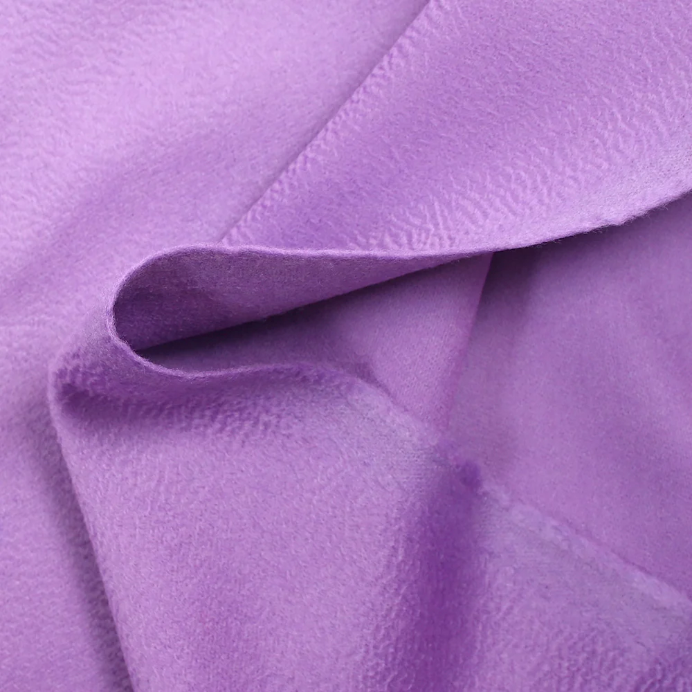 Velours de laine 100% Ornella lilas - Image 5