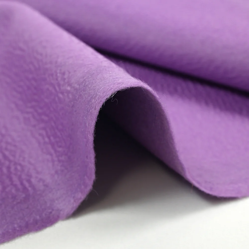 Velours de laine 100% Ornella lilas - Image 6