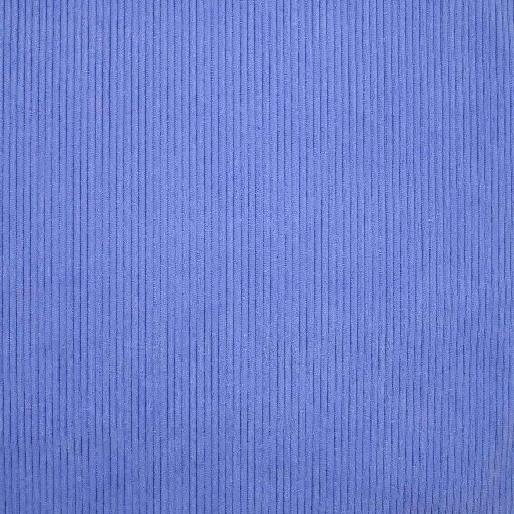 Velours polyester côtelé bleu lavande - Image 4