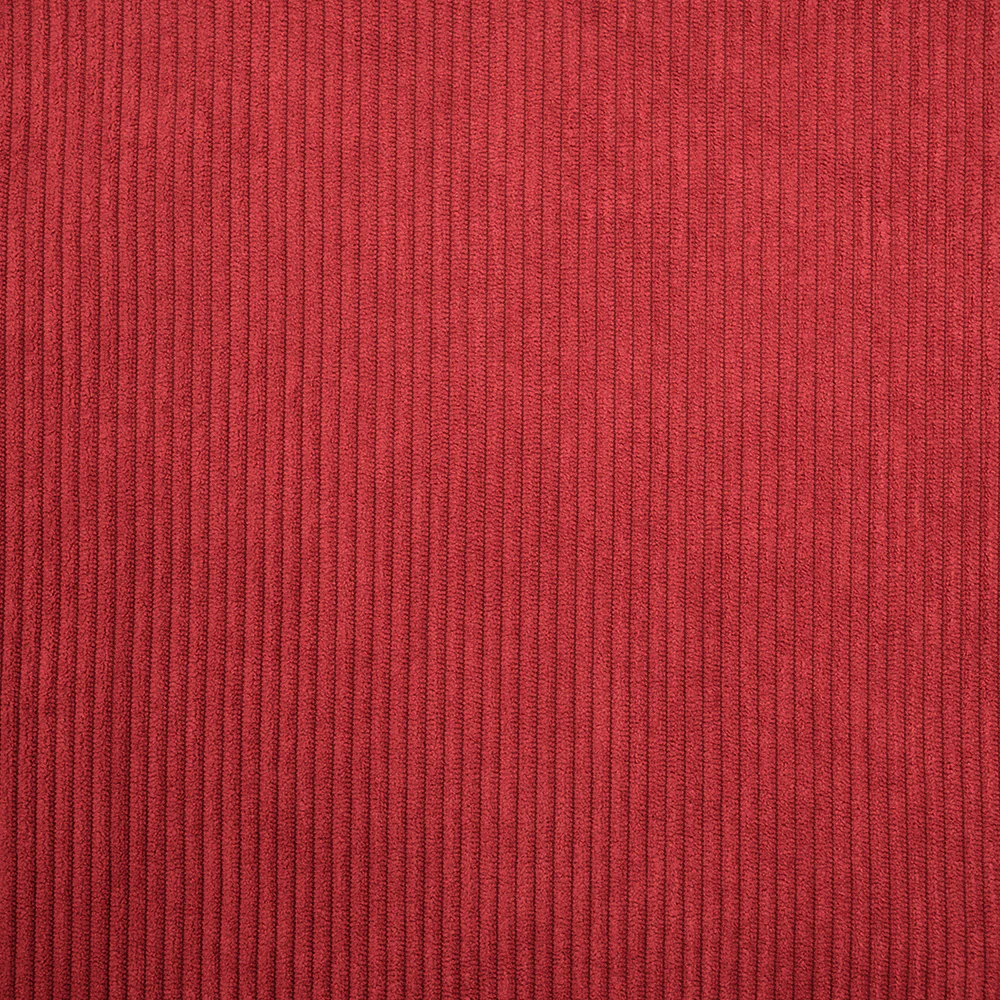 Velours polyester côtelé rouille - Image 3