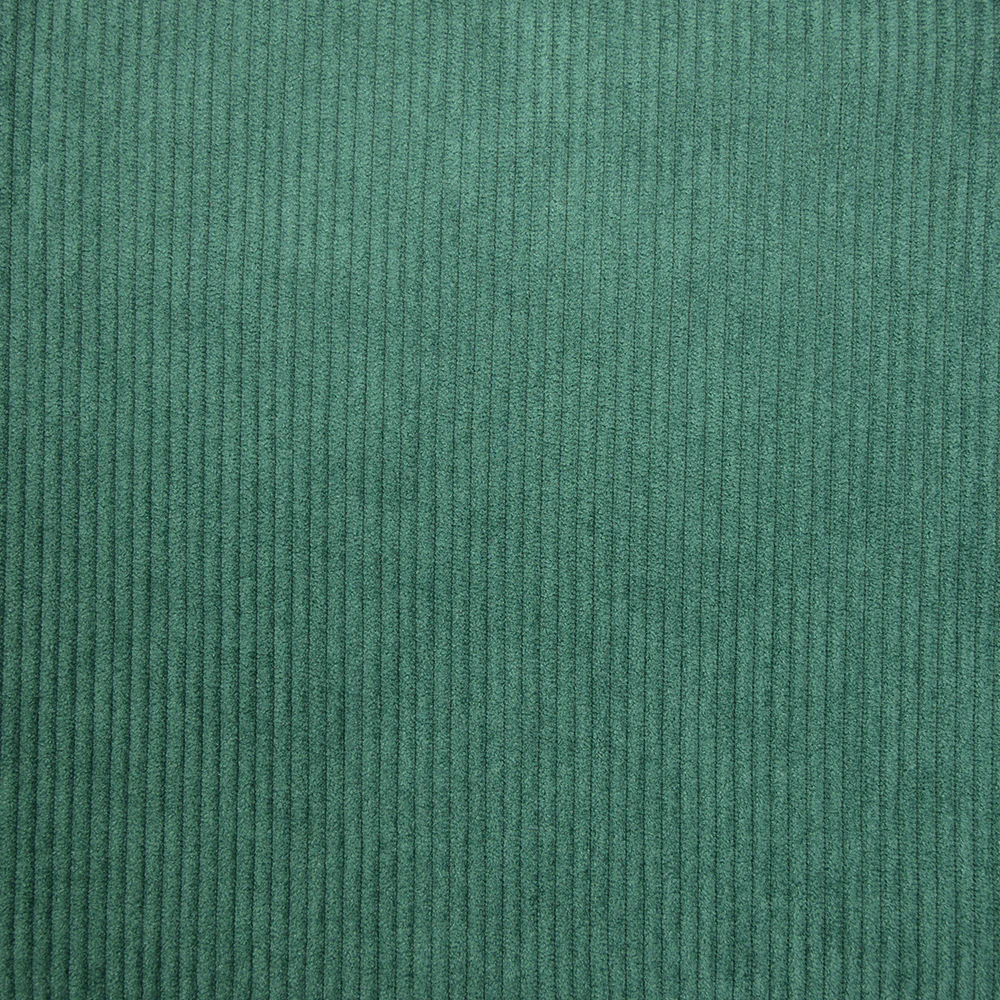 Velours polyester côtelé vert forêt - Image 3
