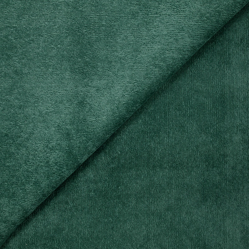 Velours polyester fines cĂ´tes vert pin