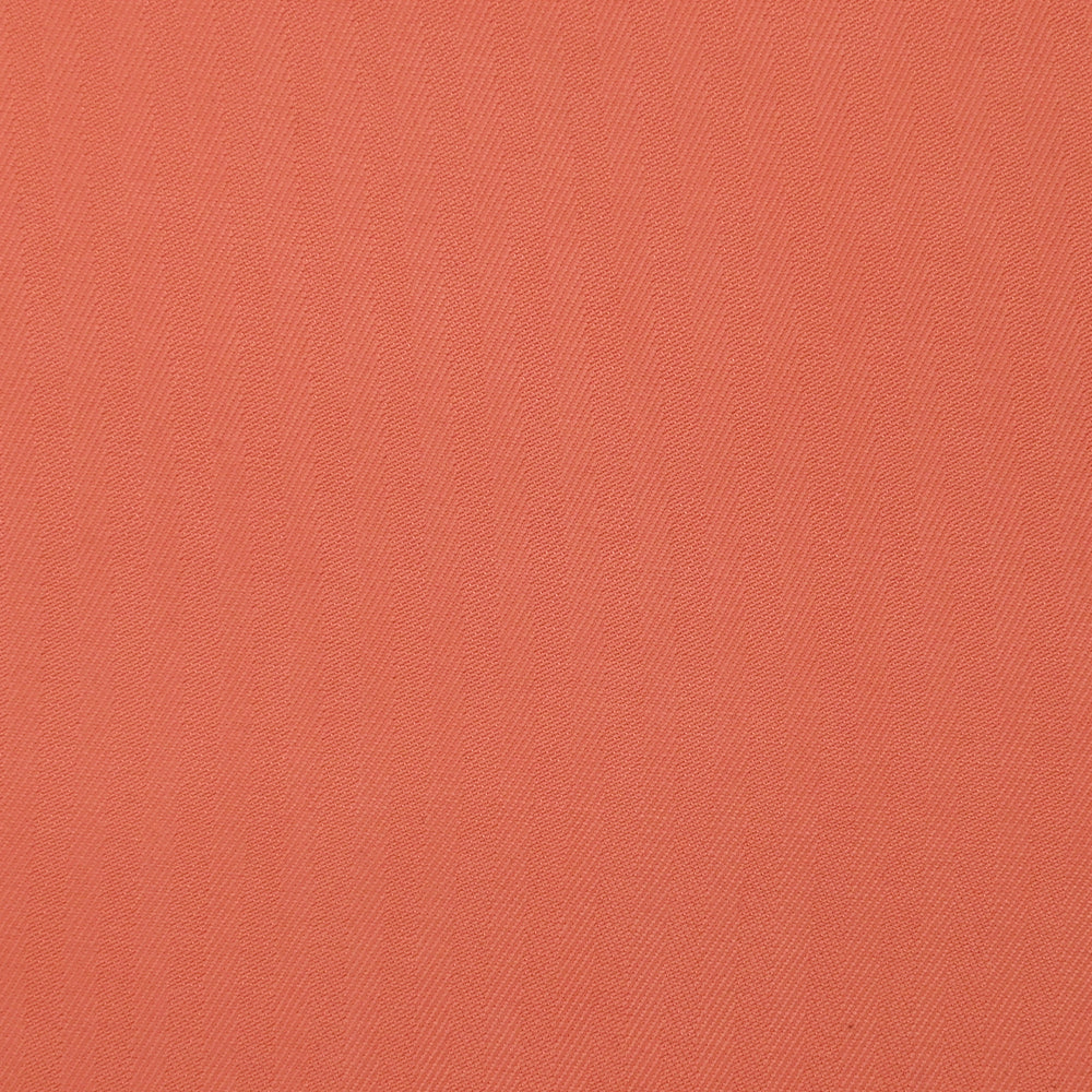 Viscose effet cupro chevrons rose corail - Image 4