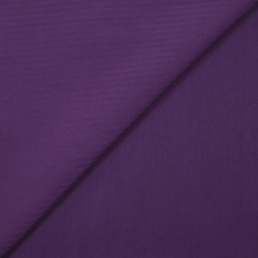 Viscose effet cupro chevrons violet