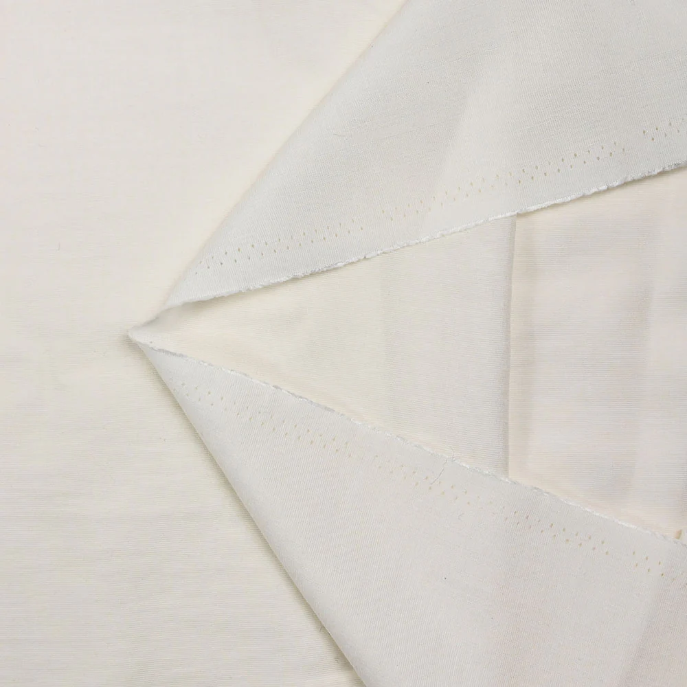 Viscose Laura unie blanc - Image 3