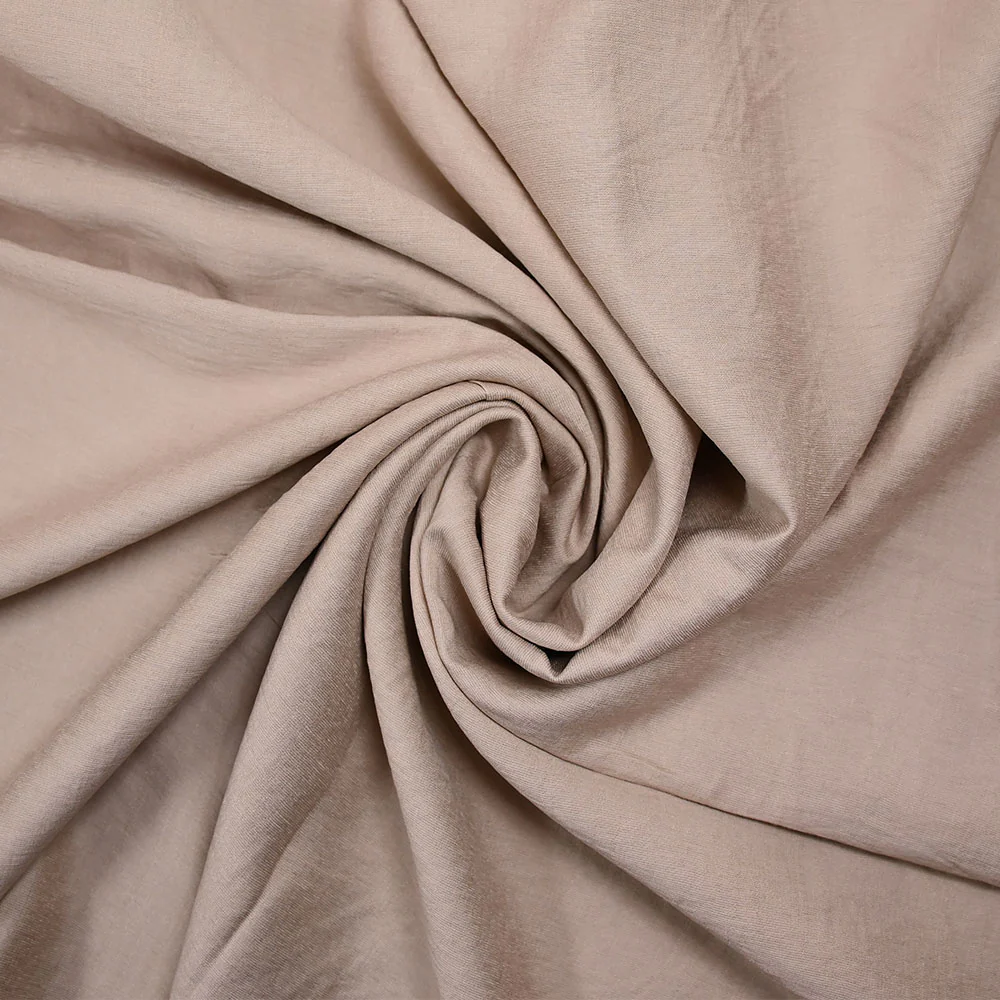 Viscose Laura unie beige - Image 2