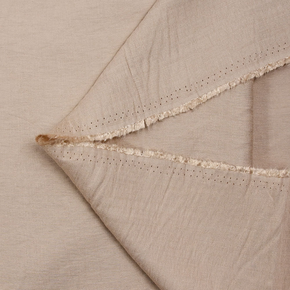 Viscose Laura unie beige - Image 3