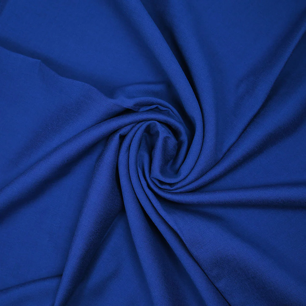 Viscose Laura unie bleu roi - Image 2