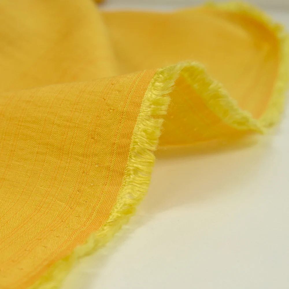 Viscose rayée Casia moutarde - Image 5