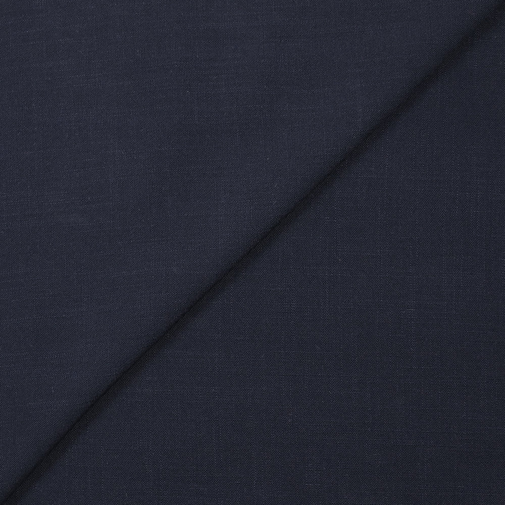 Viscose tissée bleu nuit